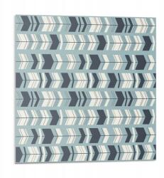 Wallfluent Fali Pvc csempe öntapadós geometria nyilak mozgásban 9 db 30x30 cm (010310410010000057167)