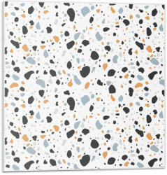 Wallfluent Vinil csempe öntapadós minta absztrakt foltokkal 9 db 30x30 cm (010310410010000077421)