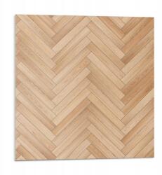 Wallfluent Öntapadós Vinil Csempe Nyomtatott Halszálka Padló Mintával 9x30x30 (010310410010000033510)