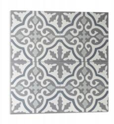 Wallfluent Burkolat Vinil csempe öntapadós mozaik minta díszekkel 9x30x30 (010310410010000283219)