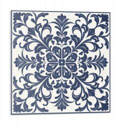 Wallfluent Falicsempe öntapadós Vinyl Virágmintás levelekkel 9 db 30x30 cm (010310410010000283145)