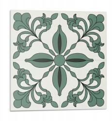 Wallfluent Dekoratív Vinil Fali Csempe Elegáns Növényi Mintás 9 db 30x30 cm (010310410010000282968)