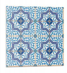 Wallfluent Falicsempe Öntapadós Vinyl Csempe minta díszekkel 9 db 30x30 cm (010310410010000074189)