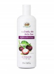 Tajlandia Abhaibhubejhr Thai Természetes Kézápoló Szappan Mangosztán 250ml (Abhaibhubejhr Mangosteen Peel Liquid Soap 250)