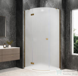SAPHO GLOBE GOLD MATT íves zuhanykabin 900x800 mm, balos, matt üveg (GB2980MLG) (GB2980MLG)