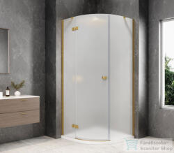SAPHO GLOBE GOLD MATT íves zuhanykabin 900x900 mm, balos, matt üveg (GB2690MLG) (GB2690MLG)