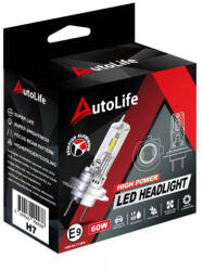  AL-H7PRO LED Autós Fényszóró - E jeles - 12/24V - 60W - 5000lm - CANBUS párban Plug & Play IP68 Halo Led Cyber Series (14471_alf)