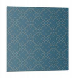 Wallfluent Dekoratív Vinil Fali Csempe Virág motívum hálóban 9 db 30x30 cm (010310410010000033408)