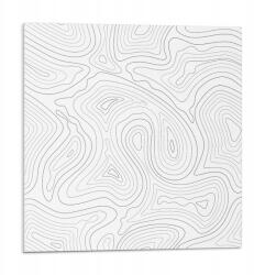 Wallfluent Fali Pvc csempe öntapadós absztrakt hullámos vonalak 9 db 30x30 cm (010310410010000273925)