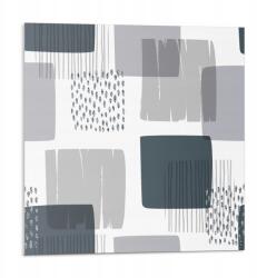 Wallfluent Vinil csempék Konyhai motívummal Absztrakt geometriai minta 9x30x30 (010310410010000033500)