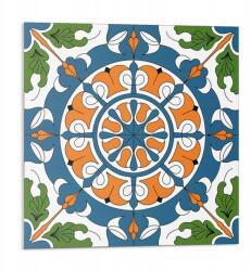 Wallfluent Vinil Pvc csempe Dekoratív minta növényi motívumokkal 9 db 30x30 cm (010310410010000283161)