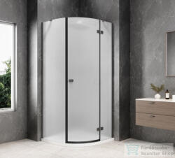 SAPHO GLOBE GUN METAL íves zuhanykabin 900x900 mm, jobbos, matt üveg (GB2690MRGM) (GB2690MRGM)