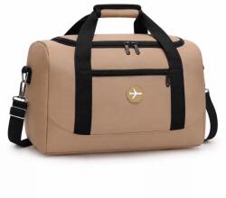  Utazótáska - Kézipoggyász - Khaki - 40 X 25 X 20 cm (12M668V0G7-8)