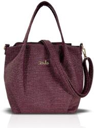  Zellia Női Válltáska Zlb324 Bordó - Shimmer - (31038836)