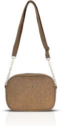  Zellia Női Oldaltáska Zlb202 Camel - Shimmer - (27115299)