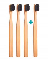  3+1 Ultrapuha fogkefe Nanosmile Eco Black