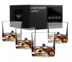  Liiton Mount Everest kristály whiskyspohár 4 db (ajándékkészlet)