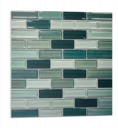 Wallfluent Vinil csempe öntapadós mozaik téglalap alakú csempe 9 db 30x30 cm (010310410010000283042)