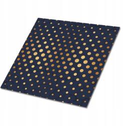 Dywanomat Vinil Csempe Dekorációval Konyhába vagy Fürdőszobába Arany pontok 9x30x30 cm (010310410010000021000)