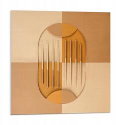 Wallfluent Dekoratív Vinil Padló Csempe Geometrikus minta textúrával 9x30x30 (010310410010000283027)