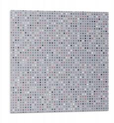 Wallfluent Vinil Csempe Grafikával Fürdőszobába Minta Színes pöttyökkel 9x30x30 (010310410010000033477)