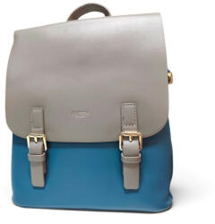 Herisson Firenze női hátizsák elegáns ecobőr divattáska kék szürke (na-6049-blue)