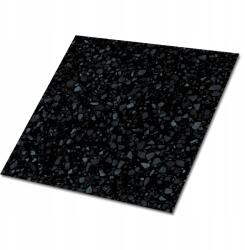 Dywanomat Dekoratív Vinil Padló Csempe Klasszikus fekete padló. 9x30x30 cm (010310410010000020971)