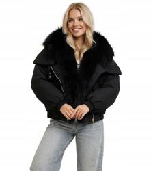 Agrafka Unisize kacsatollas bomber dzseki levehető szőrmével (5902601792115)