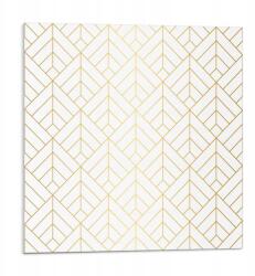 Wallfluent Falicsempe öntapadós Vinyl Levél mintás 3D elrendezésben 9 db 30x30 cm (010310410010000276725)