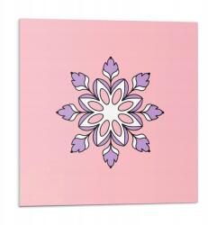 Wallfluent Öntapadós Vinil Burkolat Nyomtatott Virágos mandala minta 9x30x30 (010310410010000282993)