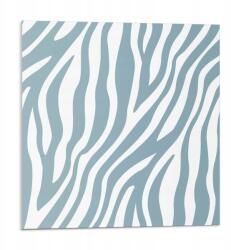 Wallfluent Fali Pvc csempe öntapadós zebra mintás 9 db 30x30 cm (010310410010000033339)