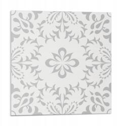 Wallfluent Dekoratív Vinil Fali Csempe Virágmintás Részletekkel 9x30x30 (010310410010000276738)