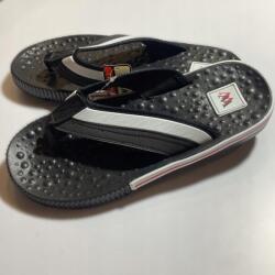  Flip-flop Papucs Férfi Fekete Vastag Talp Nyári Nyaralás 40-ES Méret