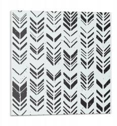 Wallfluent Dekoratív Vinil Fali Csempe Nyíl mintás 9 db-os 30x30 cm (010310410010000033402)
