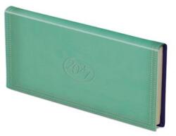 TOPTIMER Zsebnaptár, fekvő elrendezésű, TOPTIMER, "Ace", menta (27C030A-00T) - csillag