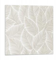 Wallfluent Dekoratív Vinil Padló Csempe Levél mintás 9 db-os 30x30 cm (010310410010000033509)