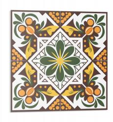 Wallfluent Falicsempe öntapadós Vinyl Növényi mintás virágokkal 9 db 30x30 cm (010310410010000283099)