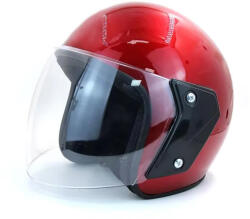 Fixato Casca moto/scuter unisex, cu vizor, marime universala 55-60cm, FIXATO, rosie (rdb-casca-rosie-v2)
