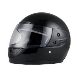 Fixato Casca Moto/Scuter Full Face FIXATO, Viziera Detasabila, Marime Universala 59-62cm, Negru Lucios (rdb-casca-fullface-lucios)