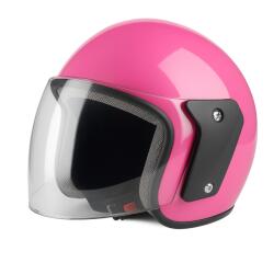 Fixato Casca moto/scuter unisex, cu vizor, marime universala 55-60cm, Roz (rdb-casca-roz)