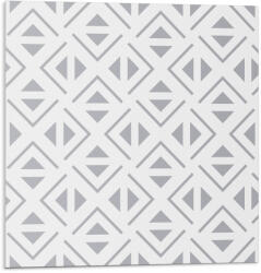 Wallfluent Nyomtatott csempe vinil öntapadós geometria négyzetekben 9x30x30 (010310410010000033413)