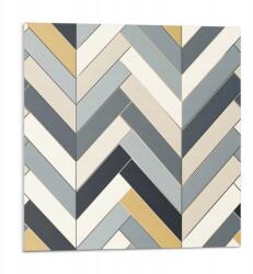 Wallfluent Fali Dekoráció Pvc Csempe Szoba Mintával Halszálka Mintás 9 db 30x30 cm (010310410010000276777)