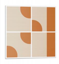 Wallfluent Vinil Fali Csempe Absztrakt geometrikus formák 9 db 30x30 cm (010310410010000282950)