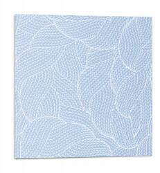 Wallfluent Vinil Csempe Grafikával Fürdőszobába Levél mintás hullámokban 9 db 30x30 cm (010310410010000033440)