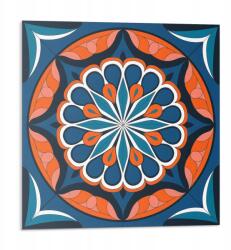 Wallfluent Vinil Csempe Konyhai motívummal Mandala minta levelekkel 9 db 30x30 cm (010310410010000283006)