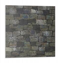 Wallfluent Fali Pvc csempe öntapadós textúra kő fal 9 db 30x30 cm (010310410010000276203)