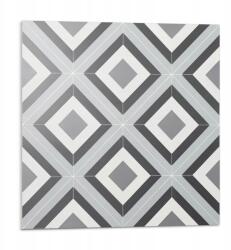 Wallfluent Falicsempe öntapadós Vinyl Geometrikus rombusz mintás 9 db 30x30 cm (010310410010000283014)