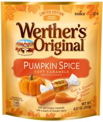 Werther eredeti Werther's Pumpkin Spice ízű karamellák, amerikai limitált kiadás, 243 g (28242)