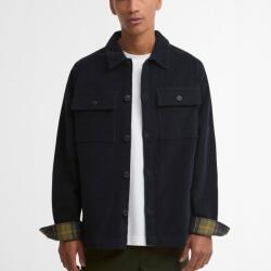 Barbour Tartan Trimmed Cord Overshirt - Navy - S