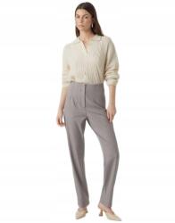 VERO MODA Szürke Egyenes Szárú Nadrág Magas Derékkal 38/32 Jpa